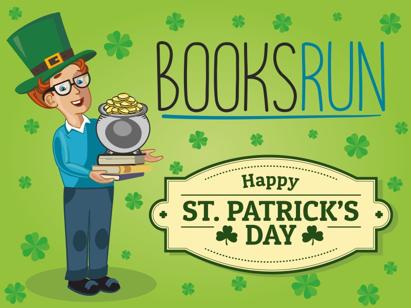 Get Your Own Pot of Gold on St Patrick's Day with BooksRun! 2