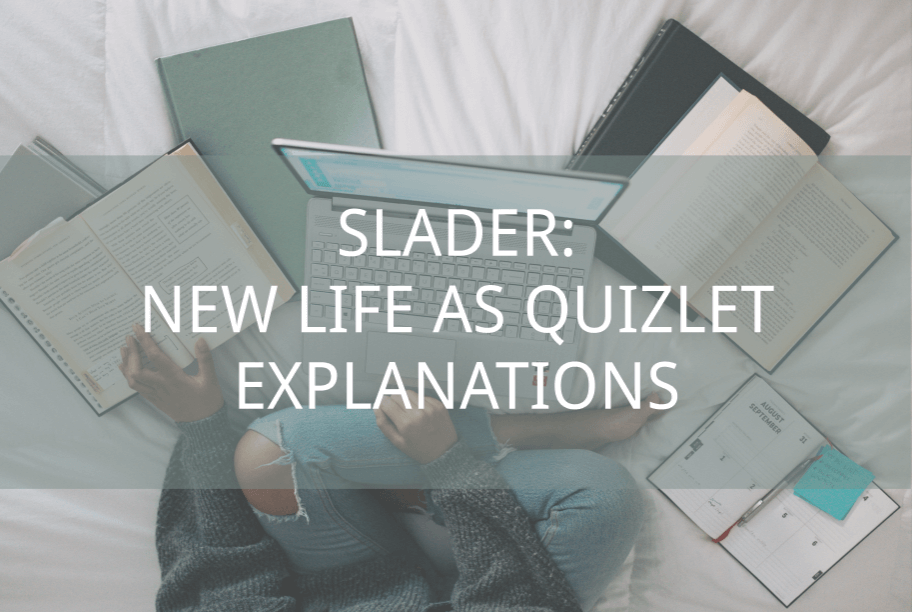 Slader: New Life as Quizlet Explanations 5