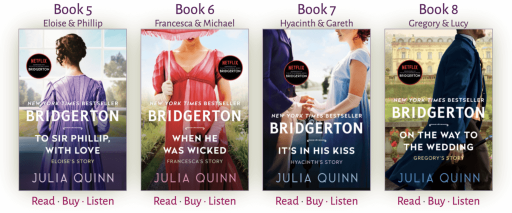 All about Bridgerton Books 3
