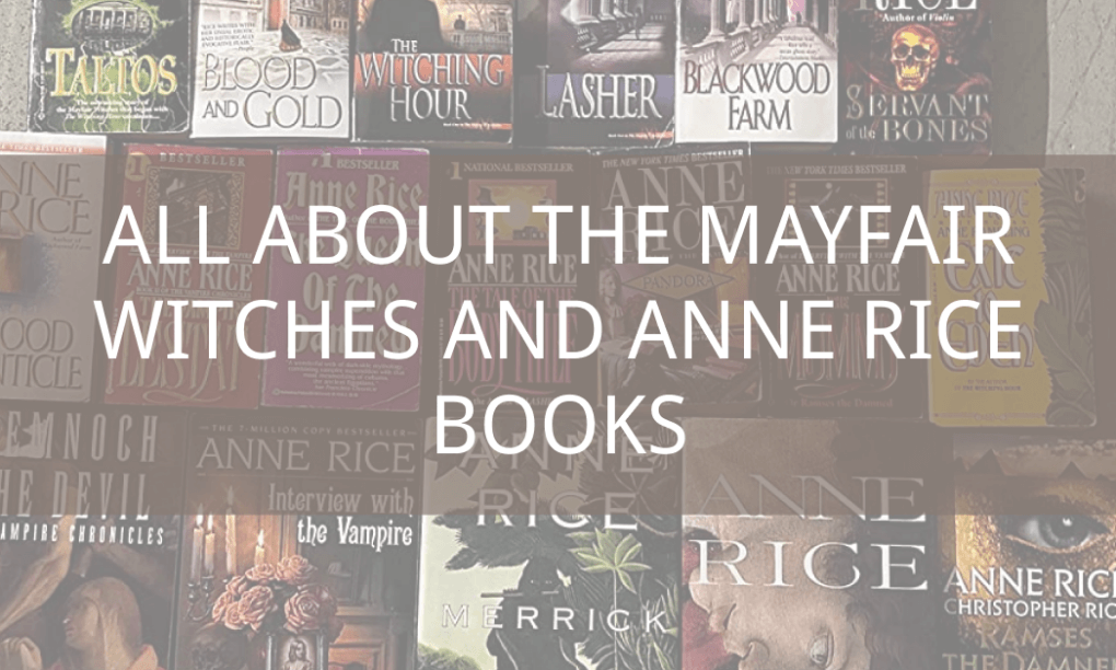Anne Rice books