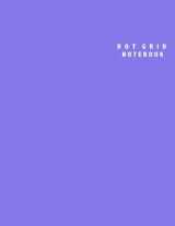 9781545377420-1545377421-Dot Grid Notebook: Large (8.5 x 11 inches) - 100 Dotted Pages || Purple Dotted Notebook/Journal