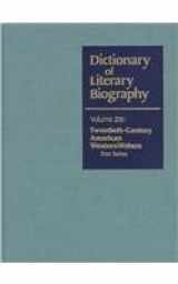9780787631000-0787631000-DLB 206: Twentieth-Century American Western Writers, First Series (Dictionary of Literary Biography, 206)