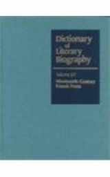 9780787631260-0787631264-DLB 217: Nineteenth-Century French Poets (Dictionary of Literary Biography, 217)