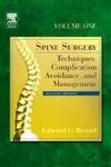 9780443066160-0443066167-Spine Surgery: Techniques, Complication Avoidance, and Management, 2-Volume Set