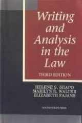 9781566622448-1566622441-Writing and Analysis in the Law