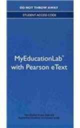 9780133039382-0133039382-New Myeducationlab with Video-Enhanced Pearson Etext -- Standalone Access Card -- For Teaching Students Who Are Exceptional, Diverse, and at Risk in the General Education Classroom