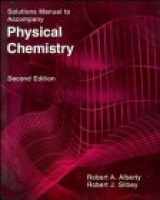 9780471160281-0471160288-Physical Chemistry, Solutions Manual