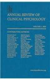 9780824339012-0824339010-Annual Review of Clinical Psychology