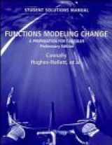 9780471237815-0471237817-Functions Modeling Change, Student Solutions Manual: A Preparation for Calculus, Preliminary Edition