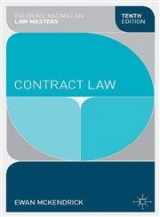 9781137293701-1137293705-Contract Law (Palgrave Law Masters)