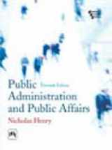9788120338234-8120338235-Public Administration and Public Affairs, 11th Edition
