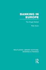 9780415530224-0415530229-Banking in Europe (RLE Banking & Finance): The Single Market