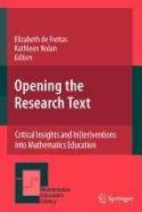 9780387521374-0387521372-Opening the Research Text (Lecture Notes in Engineering)
