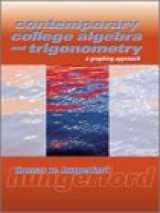 9780030299889-0030299888-Contemporary College Algebra And Trigonometry