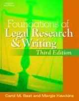 9780766831643-0766831647-Foundations of Legal Research and Writing, 2E