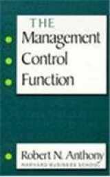 9780875841847-0875841848-Management Control Function