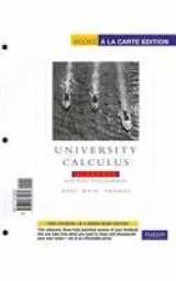 9780321674548-0321674545-University Calculus: Elements Plus Early Transcendentals, Books a la Carte Plus MyLab Math/MyLab Statistics Student Access Kit