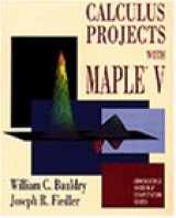9780534237486-0534237487-Calculus Projects with Maple V: A Tool, not an Oracle