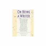 9780898795226-0898795222-On Being A Writer