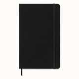 9788883701139-8883701135-Moleskine Classic Notebook, Hard Cover, Large (5" x 8.25") Squared/Grid, Black, 240 Pages