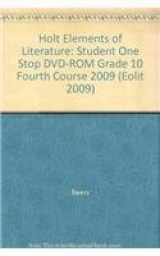9780030947261-003094726X-Elements of Literature, Grade 10 Student One Stop Dvd-rom: Holt Elements of Literature Fourth Course (Eolit 2009)
