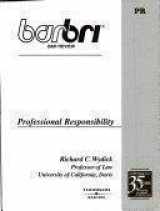9780314174857-0314174850-Bar/bri Bar Review Professional Responsibility