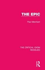9781138230866-1138230863-The Epic (The Critical Idiom Reissued)