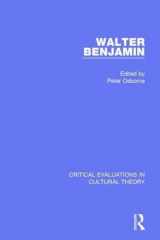 9780415325349-041532534X-Walter Benjamin: Critical Evaluations in Cultural Theory, Vol. 1 - Philosophy