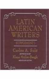 9780684805993-0684805995-Latin American Writers: Supplement I