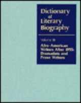 9780810317161-0810317168-DLB 38: Afro-American Writers after 1955: Dramatists & Prose Writers (Dictionary of Literary Biography, 38)