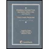 9780820560007-0820560006-Federal Income Tax: Doctrine, Structure and Policy: Text, Cases, Problems