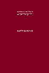 9780729408219-0729408213-Aiuvres Complaete De Montesquieu: v. 1: Lettres Persanes. Introductions Generales De L'edition (Œuvres complètes de Montesquieu) (French Edition)