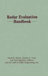 9780890064887-0890064881-(Ipf)Radar Evaluation Handbook (Artech House Radar Library (Hardcover))
