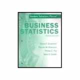 9780131851917-0131851918-A Course in Business Statistics: Student Solutions Manual