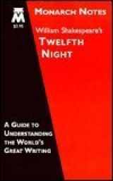 9780760705872-0760705879-Monarch Notes William Shakespeare's Twelfth Night