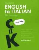 9780828320825-0828320829-THE KASO ENGLISH TO ITALIAN DICTIONARY: With a one-to-one relationship of letters to sounds for assistance with pronunciation