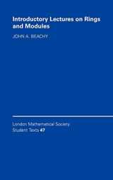 9780521643405-0521643406-Introductory Lectures on Rings and Modules (London Mathematical Society Student Texts, Series Number 47)