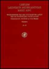 9789004052826-9004052828-Woordenboek Van Het Middeleeuws Latijn Van De Noordelijke Nederlanden: Fasc - 1-7 (Lexicon Latinitatis Nederlandicae Medii Aevi)