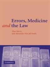 9780521000888-0521000882-Errors, Medicine and the Law