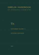 9783662063323-3662063328-Th Thorium: Supplement Volume C 3 Compounds with Nitrogen (Gmelin Handbook of Inorganic and Organometallic Chemistry - 8th edition, T-h / A-E / C / 3)