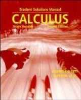 9780471242604-0471242608-Calculus, Student Solutions Manual: Single Variable