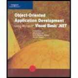 9780619159344-0619159340-Object-Oriented Application Development Using Microsoft Visual Basic .NET (Programming)