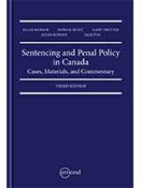 9781552396551-155239655X-Sentencing and Penal Policy in Canada, 3rd Edition