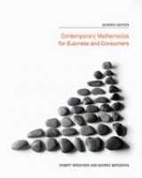 9781285189741-1285189744-Contemporary Mathematics for Business and Consumers (Book Only)