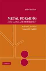 9780521881210-0521881218-Metal Forming: Mechanics and Metallurgy