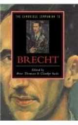 9780521414463-0521414466-The Cambridge Companion to Brecht (Cambridge Companions to Literature)