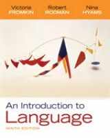 9781439082409-1439082405-An Introduction to Language Ninth Edition Answer Key