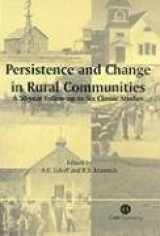 9780851995212-0851995217-Persistence and Change in Rural Communities: A Fifty Year Follow-up to Six Classic Studies