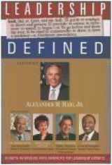 9781932863109-1932863109-Leadership Defined: In-Depth Interviews with America's Top Leadership Experts (Conversations)