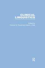 9780415481250-0415481252-Clinical Linguistics (Critical Concepts in Linguistics)